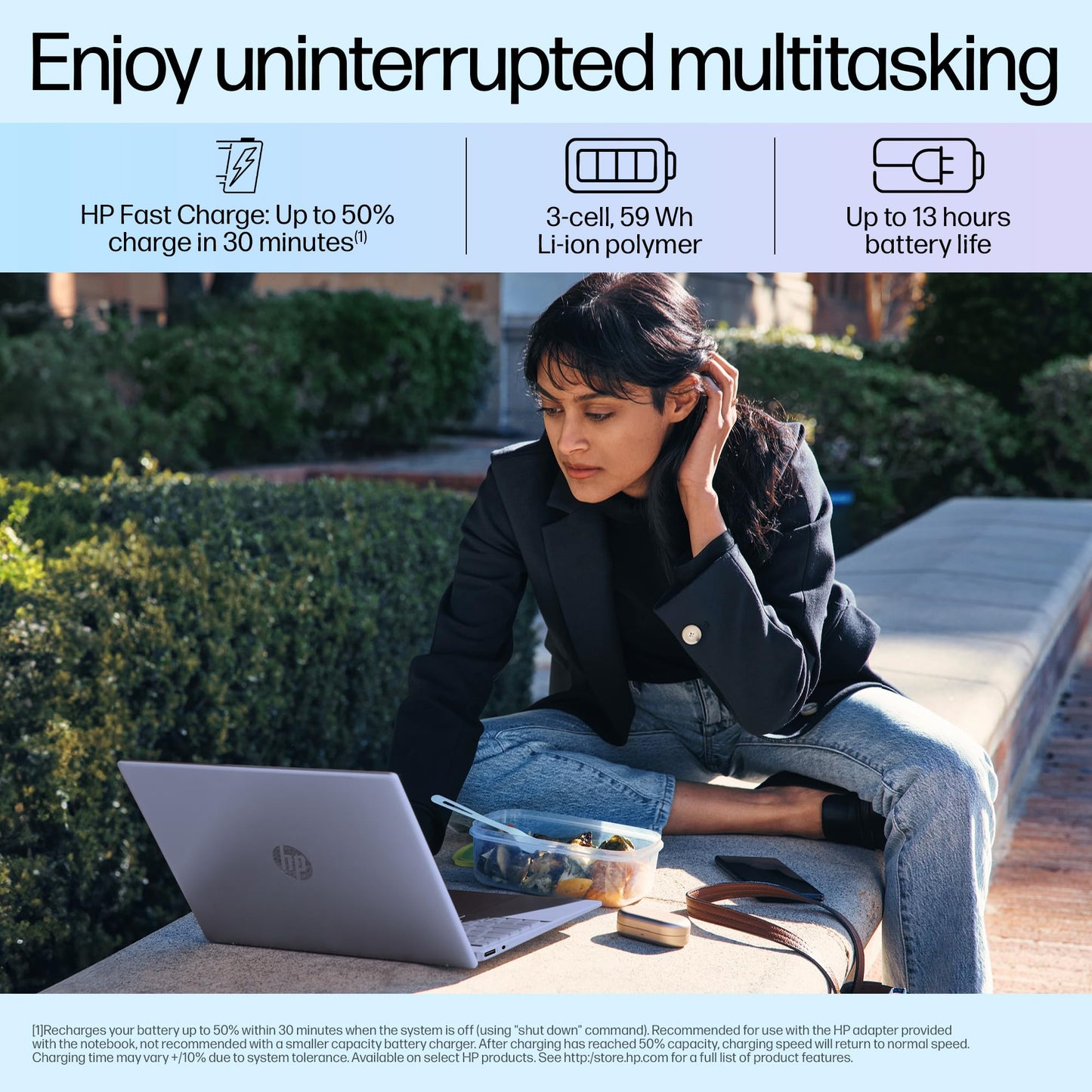 HP OmniBook 5 Metallic(Previously Pavilion) 13th Gen Intel Core i5 1334U (16GB LPDDR5X, 512GB SSD) WUXGA, 2K, IPS, 16''/40.6cm, Win11, M365 Basic(1yr)*Office24, Blue,1.79kg, ba1123TU,FHD camera Laptop 