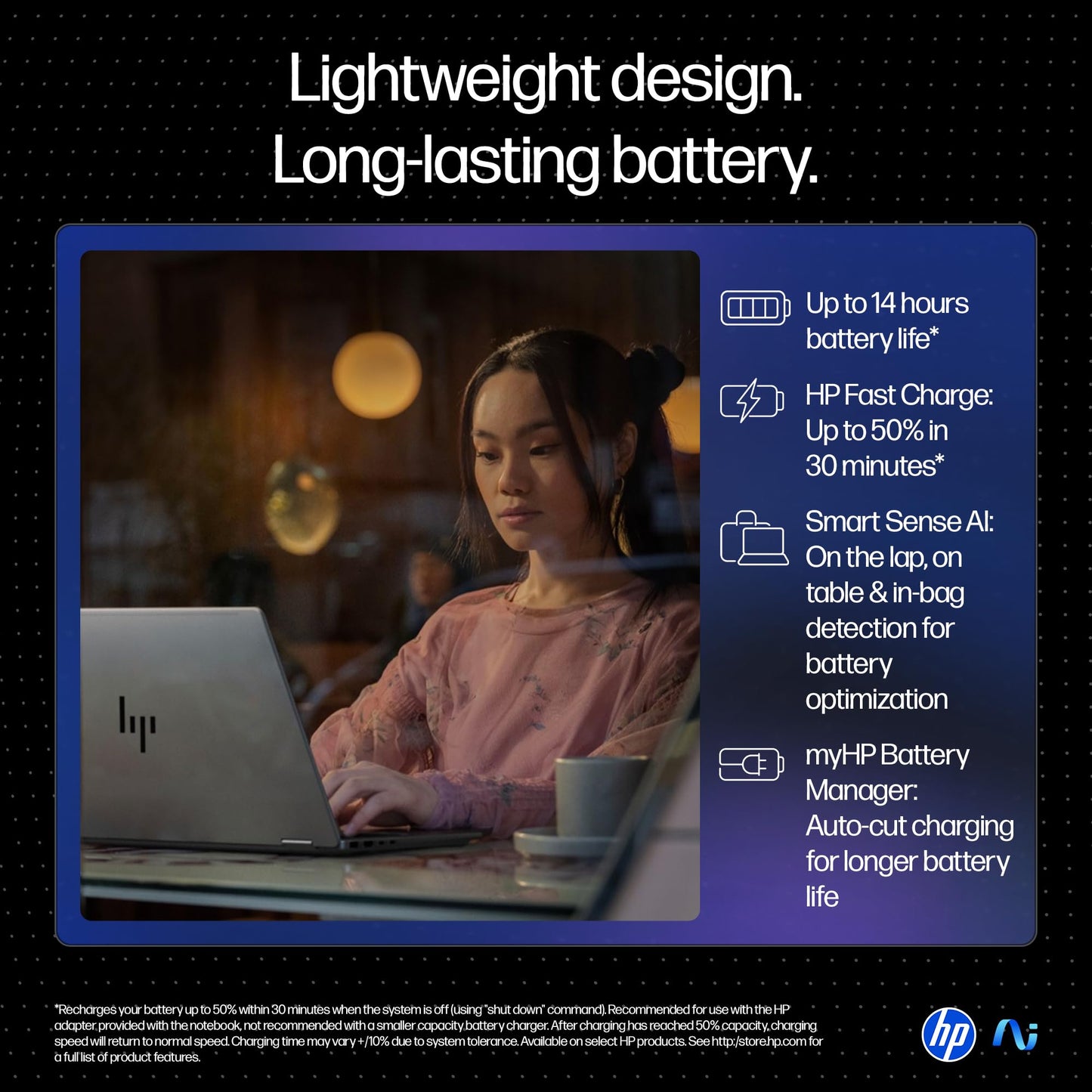 HP OmniBook X Flip OLED (Previously Envy), Intel Core Ultra 5 226V, 40 Tops, (16GB LPDDR5X, 512GB SSD) 3K, 14''/35.6cm, Touch, Win11, Office24, Silver,1.38kg, fm0058TU, 5MP Camera, Next Gen AI Laptop 