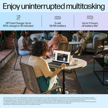 HP Pavilion, Intel Core Ultra 5-125U Ai Powered Laptop (16GB RAM, 512GB SSD) IPS, 2K, WUXGA, Anti-Glare, 16"/40cm, Win 11, Office 2021, Silver, 1.77Kg, Intel Graphics, FHD Camera, af0015TU 