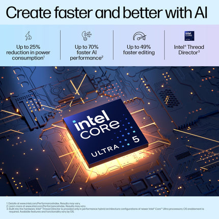 HP Pavilion, Intel Core Ultra 5-125U Ai Powered Laptop (16GB RAM, 512GB SSD) IPS, 2K, WUXGA, Anti-Glare, 16"/40cm, Win 11, Office 2021, Silver, 1.77Kg, Intel Graphics, FHD Camera, af0015TU 