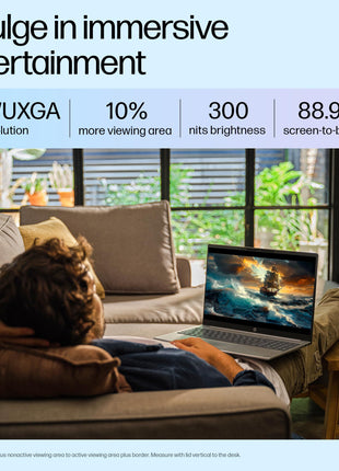 HP Pavilion, Intel Core Ultra 5-125U Ai Powered Laptop (16GB RAM, 512GB SSD) IPS, 2K, WUXGA, Anti-Glare, 16"/40cm, Win 11, Office 2021, Silver, 1.77Kg, Intel Graphics, FHD Camera, af0015TU 