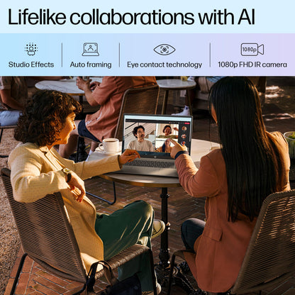 HP Pavilion, Intel Core Ultra 5-125U Ai Powered Laptop (16GB RAM, 512GB SSD) IPS, 2K, WUXGA, Anti-Glare, 16"/40cm, Win 11, Office 2021, Silver, 1.77Kg, Intel Graphics, FHD Camera, af0015TU 