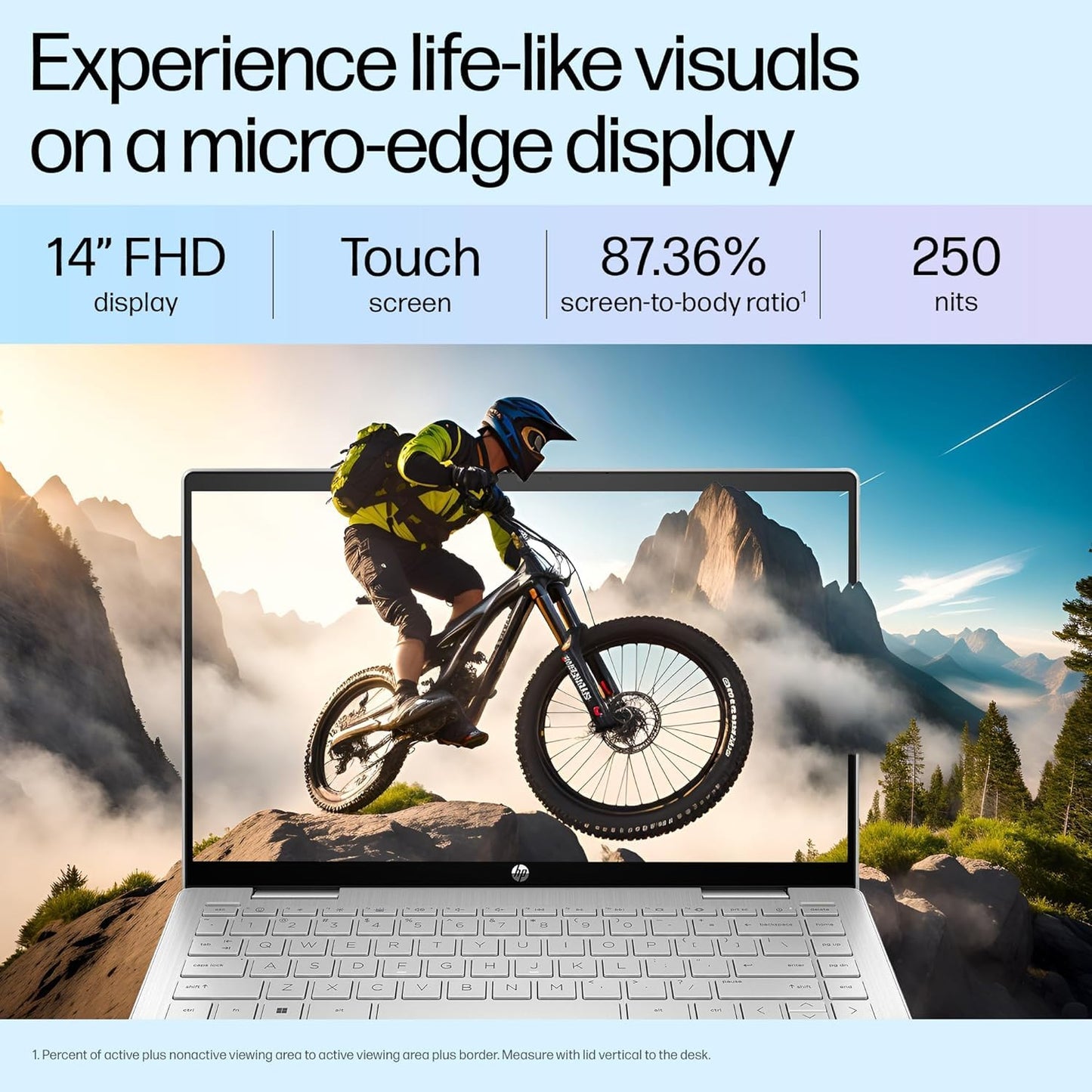 HP Pavilion x360, 13th Gen Intel Core i5-1355U (16GB DDR4, 512GB SSD),Touchscreen, IPS, 14-inch(35.6cm)FHD,Win11, M365 Basic(1year),Office Home24, Silver,1.5kg, Iris Xe, Backlit, 5MP Camera, ek1074TU 