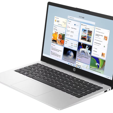 HP Professional 14 (2025), Intel Core i5 13th Gen 1334U - 32 GB/512 GB SSD/Intel Iris Xe Graphic/Windows 11 Home Thin and Light Business Laptop/14.0" FHD/Backlit + Fingerprint/Silver/1.4 Kg/MSO 2021 