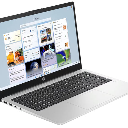 HP Professional 14 (2025), Intel Core i5 13th Gen 1334U - 32 GB/512 GB SSD/Intel Iris Xe Graphic/Windows 11 Home Thin and Light Business Laptop/14.0" FHD/Backlit + Fingerprint/Silver/1.4 Kg/MSO 2021 