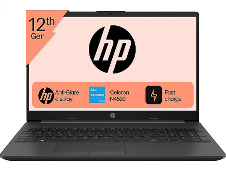 HP Professional 15, 12th Gen Intel Core Celeron-N4500 Turbo Boost, 8GB DDR4, 256GB SSD, (Win 11 Pro, MSO 21Pro, Gray, 1.59kg), 15.6 inch, UHD Graphics, Numeric KB, Business Laptop 