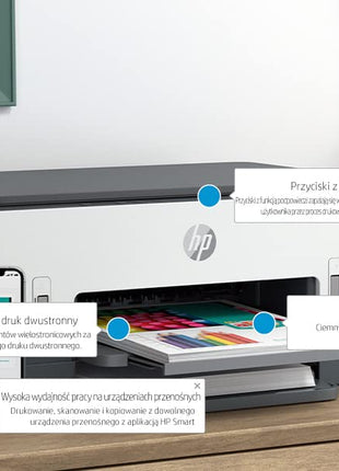 HP Smart Tank 670 All-in-One Auto Duplex WiFi Integrated Ink Tank Colour Printer, Scanner, Copier- High Capacity Tank with Automatic Ink Sensor 