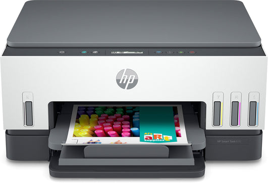 HP Smart Tank 670 All-in-One Auto Duplex WiFi Integrated Ink Tank Colour Printer, Scanner, Copier- High Capacity Tank with Automatic Ink Sensor 