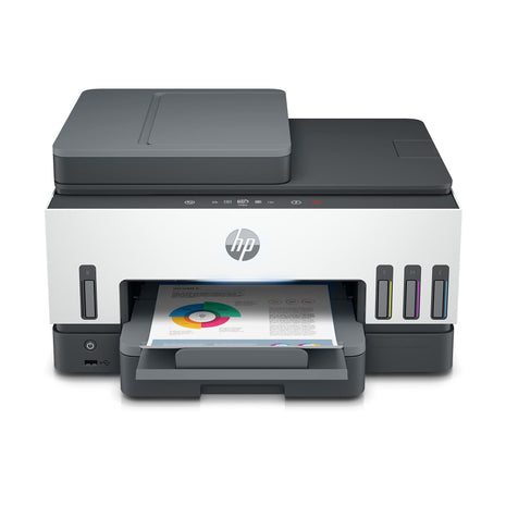 HP Smart Tank 790 All-in-One Auto Duplex WiFi Colour Printer with ADF and FAX, Print, Scan & Cope for Office with ADF and FAX 