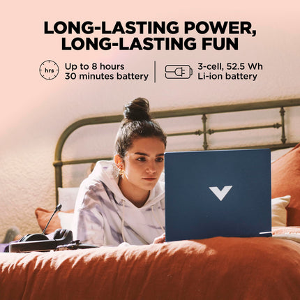 HP Smartchoice Victus, AMD Ryzen 5 8645HS, 6GB RTX 3050, 31 Tops, 16GB DDR5(Upgradeable) 512GB SSD, 144Hz, 300nits, FHD, 15.6"/39.6cm, Win11, M365* Office24, Blue, 2.3kg, fb3009AX, AI Gaming Laptop 