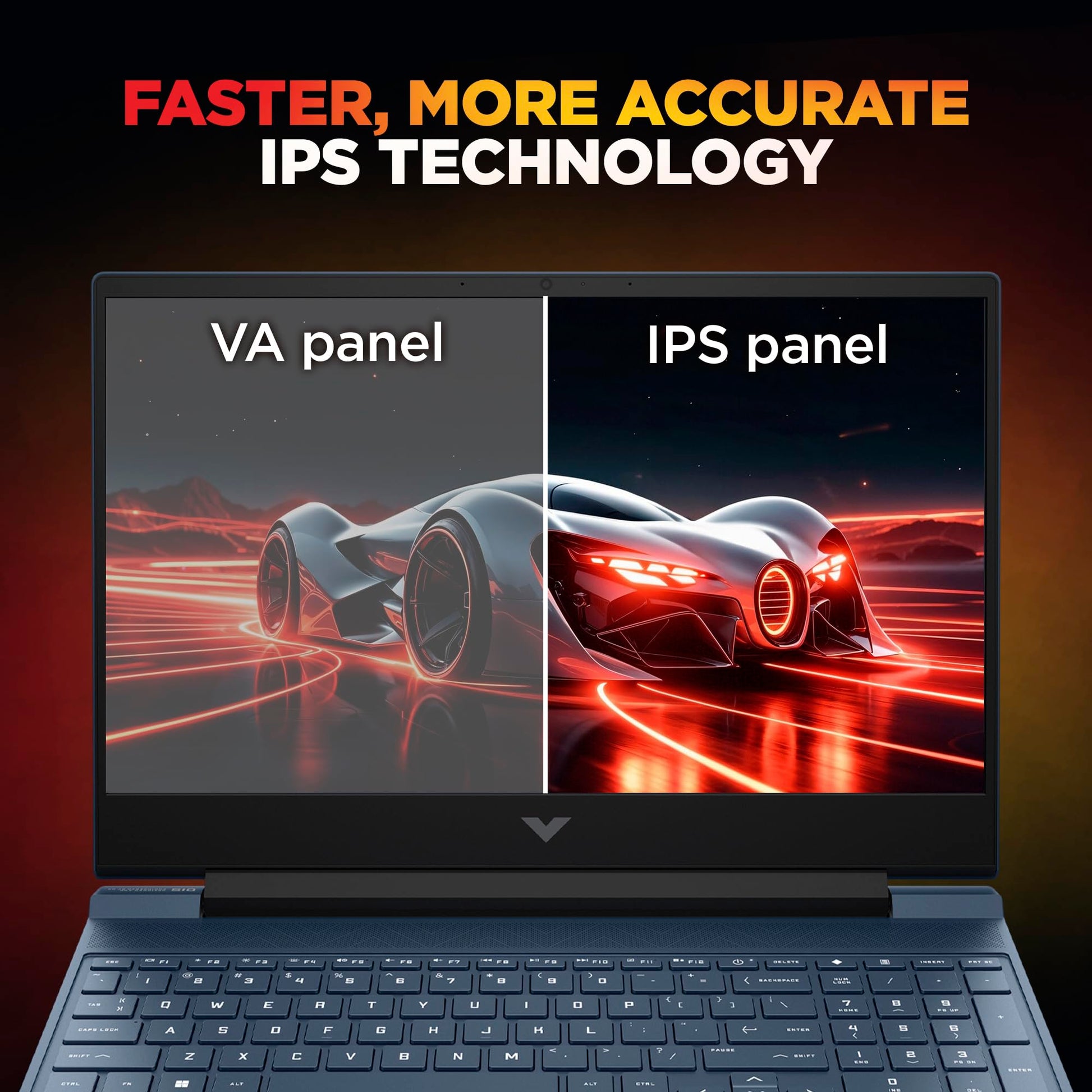HP Smartchoice Victus, 13th Gen Intel Core i5-13420H, 4GB RTX 3050, 16GB DDR4(Upgradeable) 512GB SSD, 144Hz, 300nits, FHD, 15.6’’/39.6cm, Win11, Office24, Blue, 2.29kg, fa2190/fa2191tx Gaming Laptop 