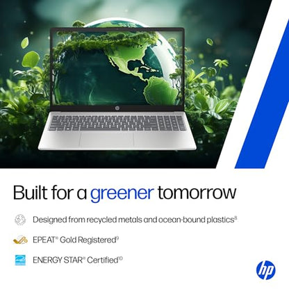HP 15,Intel Ultra 5 125H (16GB DDR5, 1TB SSD) FHD, IPS, 15.6''/39.6cm, Win11, M365 Basic(1yr)*Office24, Silver, 1.65kg, fd1354TU, Intel Arc Graphics, FHD Camera w/Shutter, AI Powered Laptop 