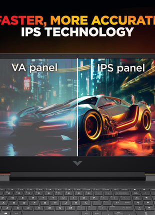 HP Victus, 13th Gen Intel Core i5-13420H, 6GB RTX 3050, 16GB DDR4(Upgradeable) 512GB SSD, FHD, 144Hz, 300 nits, IPS, 15.6''/39.6cm, Win11, M365* Office24, Mica Silver, 2.3kg, fa2700TX, Gaming Laptop 