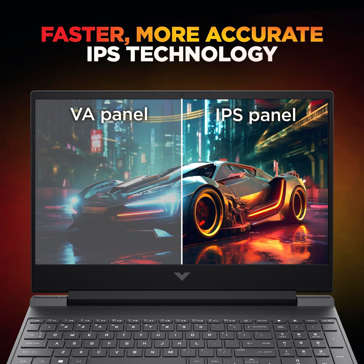 HP Victus, 13th Gen Intel Core i5-13420H, 6GB RTX 3050, 16GB DDR4(Upgradeable) 512GB SSD, FHD, 144Hz, 300 nits, IPS, 15.6''/39.6cm, Win11, M365* Office24, Mica Silver, 2.3kg, fa2700TX, Gaming Laptop 