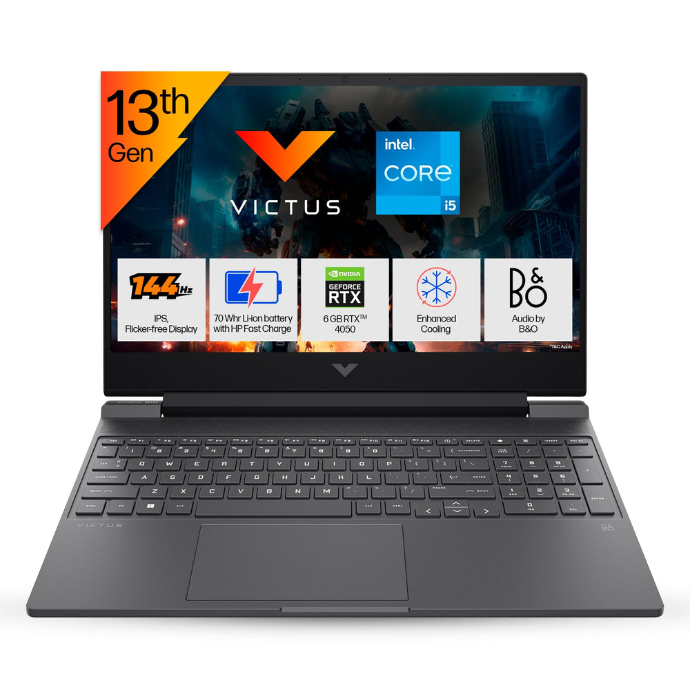HP Victus I5 RTX 4050 Laptop 16GB DDR4 512GB SSD Mica Silver