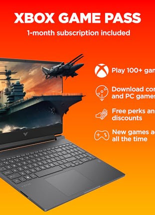 HP Victus, 13th Gen Intel Core i5-13420H, 6GB RTX 4050 Gaming Laptop (16GB DDR4, 512GB SSD) 144Hz, IPS, 15.6"/39.6cm, Flicker-Free, Win 11, Office 21, Mica Silver, 2.29kg, Enhanced Cooling, fa1279TX 