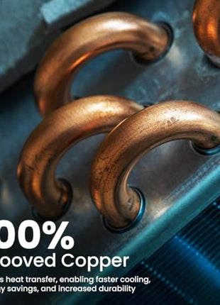 Haier 1.25 Ton 3 Star Twin Inverter Split AC (3900 Watts, Copper, 7 in 1 Convertible, Frost Self Clean, HD Filter, Cools at 54°C, Long Air Throw - HSU15V-TMS3BN-INV) 