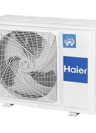 Haier 1.5 Ton 3 Star Triple Inverter Smart Split AC (5125 Watts, Copper, Wi-Fi, 4-Way Swing, 7 in 1 Convertible, Frost Self Clean, HD Filter, Cools at 60°C - HSU18K-PYFR3BN-INV, White) 