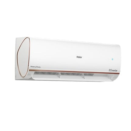 Haier 1.5 Ton 3 Star Triple Inverter Smart Split AC (5125 Watts, Copper, Wi-Fi, 4-Way Swing, 7 in 1 Convertible, Frost Self Clean, HD Filter, Cools at 60°C - HSU18K-PYFR3BN-INV, White) 