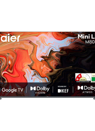 Haier 164 cm (65) New M80F Series 4K Ultra HD Smart Mini LED Google TV H65M80FUX (2025 Model) 