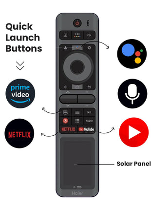 Haier 164 cm (65) New M80F Series 4K Ultra HD Smart Mini LED Google TV H65M80FUX (2025 Model) 