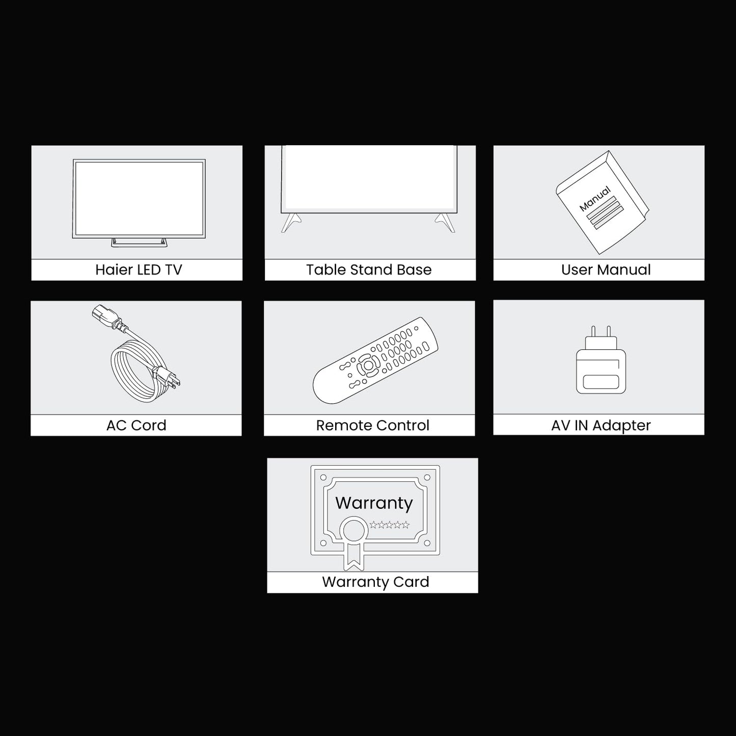 Haier 164 cm (65) New M80F Series 4K Ultra HD Smart Mini LED Google TV H65M80FUX (2025 Model) 