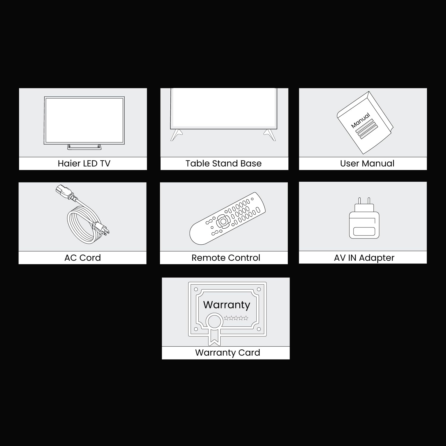 Haier 164 cm (65) New M80F Series 4K Ultra HD Smart Mini LED Google TV H65M80FUX (2025 Model) 