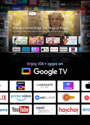 Haier 164 cm (65) New M80F Series 4K Ultra HD Smart Mini LED Google TV H65M80FUX (2025 Model) 