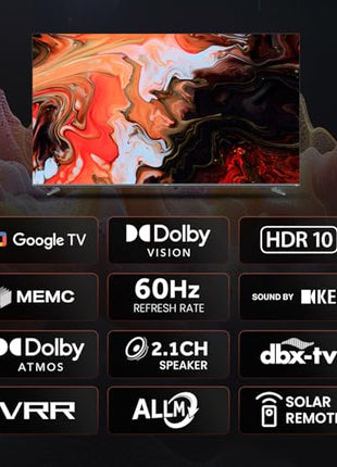 Haier 164 cm (65) New M80F Series 4K Ultra HD Smart Mini LED Google TV H65M80FUX (2025 Model) 