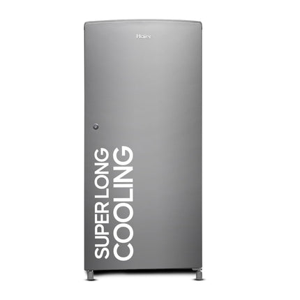 Haier 185 L, 2 Star, Direct-Cool Single Door Refrigerator (HED-19TMS-N, Moon Silver) 