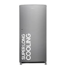 Haier 185 L, 2 Star, Direct-Cool Single Door Refrigerator (HED-19TMS-N, Moon Silver) 