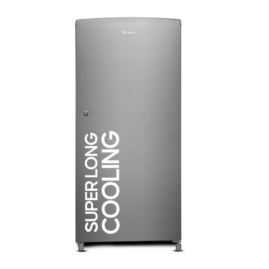 Haier 185 L, 2 Star, Direct-Cool Single Door Refrigerator (HED-19TMS-N, Moon Silver) 