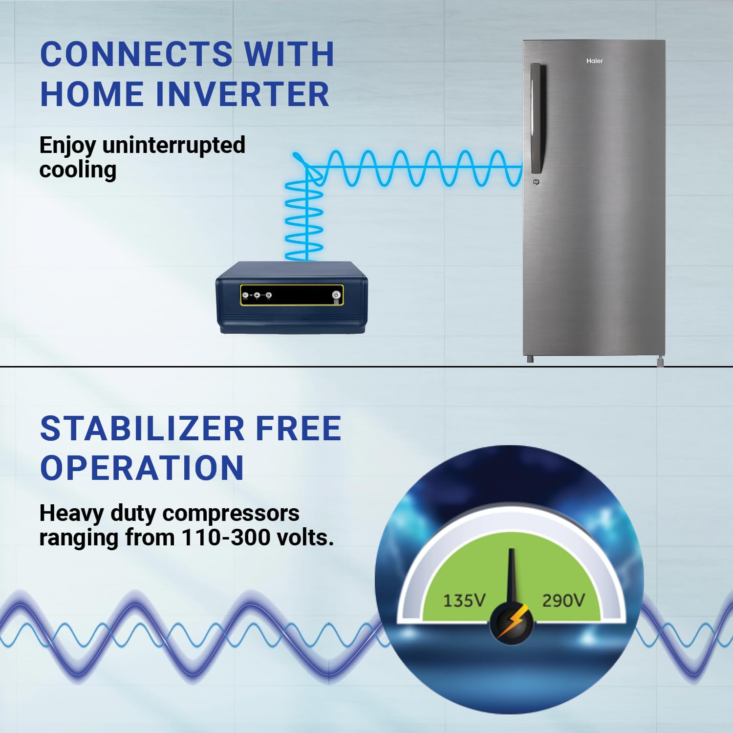 Haier 190 L, 4 Star, Direct Cool Single Door Refrigerator (HED-204DS-P, Dazzle Steel, 2024 Model) 