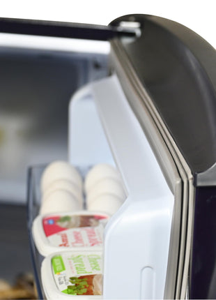 Haier 205L 5Star Direct Cool Single Door Refrigerator | Inverter Compressor | Wide Freezer Space | Bigger Ice Tray | Longer Cooling Retention | Easy Clean Back (HED-215MRB-N, Marine Rose, Base Stand) 