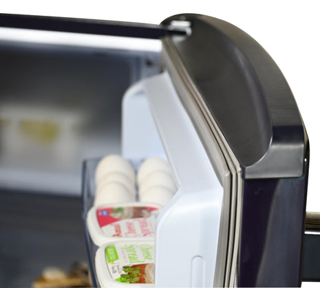 Haier 205L 5Star Direct Cool Single Door Refrigerator | Inverter Compressor | Wide Freezer Space | Bigger Ice Tray | Longer Cooling Retention | Easy Clean Back (HED-215MRB-N, Marine Rose, Base Stand) 