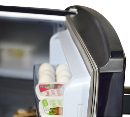 Haier 205L 5Star Direct Cool Single Door Refrigerator | Inverter Compressor | Wide Freezer Space | Bigger Ice Tray | Longer Cooling Retention | Easy Clean Back (HED-215MRB-N, Marine Rose, Base Stand) 