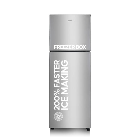 Haier 240 L, 2 Star, Frost Free Double Door Refrigerator (HEF-252EGS-P, Moon Silver) 