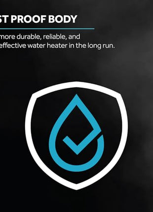 Haier BlackVolt Instant Water Heater 3 Litre with 3kW | Fast Heating | Copper Heating Element | 6.5 Bar Pressure | Instant Geyser for Kitchen & Bathroom | 5-Year Tank Warranty | EI3V-BLACKVOLT 