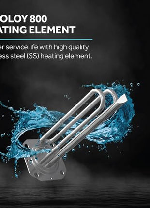 Haier Instant Water Heater 3 Litre Geyser 3000W Powerful Heating|ABS Body|Free Installation|Advanced Multi-Layered Safety|High Rise Compatible 