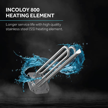 Haier Instant Water Heater 3 Litre Geyser 3000W Powerful Heating|ABS Body|Free Installation|Advanced Multi-Layered Safety|High Rise Compatible 