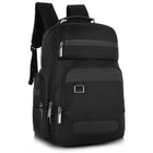 Half Moon Alpha Business Backpack for Men 35L Heavy Duty Premium Laptop Backpack 1680D Polyester 15.6-inch Padded Laptop Bag Water/Scratch-resistant Multiple Pockets with 1 Year Warranty 