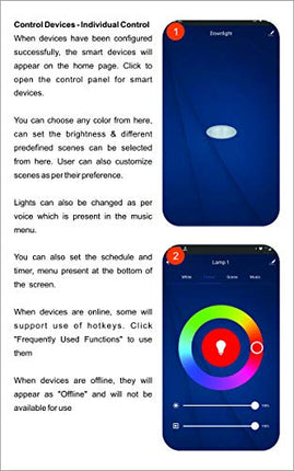 Halonix Prizm Wi Fi Smart Downlight 15W Million Colours 150Mm Works With Alexa & Google Assistant 