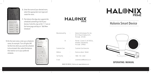 Halonix Wi-Fi Enabled Smart LED Bulb 9W B22D (16 Million Colors + Warm White/Neutral White/White) (Compatible with Amazon Alexa and Google Assistant) 