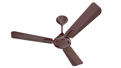 Havells 1200mm Ambrose ES Ceiling Fan|Premium Finish, Deco. Fan, Elegant Looks, High Air Delivery, Energy Saving, 100% Pure Copper Motor|2 Year Warranty by Brand (Pack of 1, Cola Espresso Brown)1 Star 