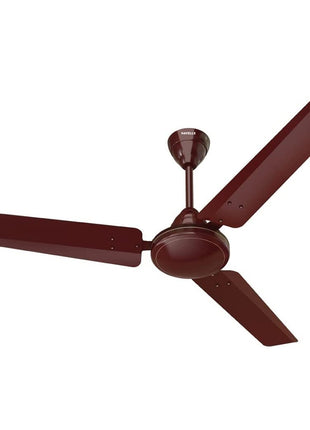 Havells 1200mm Mozel ES Ceiling Fan | Best in class base fan,High Air Delivery, Energy Saving, 100% Pure Copper Motor | 2 Year Warranty | (Pack of 1, Brown) 