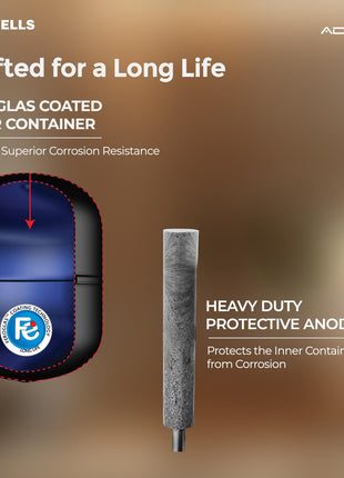 Havells All New Adonia Spin 15L 5 Star Storage Water Heater(Geyser)|Faster Heating|Safe to use|Saves electricity|Feroglas Coated Anti Rust Tank| Temp. setting knob|7 Yr. Tank Warranty| Made In India 