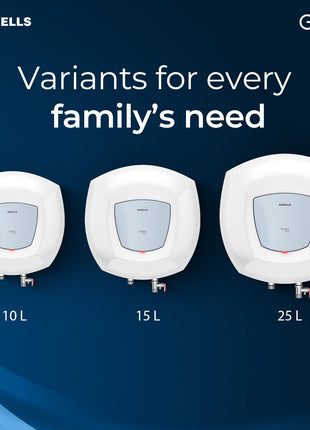 Havells All New Greta Pro 10L 5 Star Storage Water Heater (Geyser) | Faster Heating | Safe to use | Saves electricity |Engineered for Hard Water | Feroglas Coated Anti Rust Tank | Made in India 