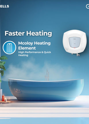 Havells All New Greta Pro 10L 5 Star Storage Water Heater (Geyser) | Faster Heating | Safe to use | Saves electricity |Engineered for Hard Water | Feroglas Coated Anti Rust Tank | Made in India 