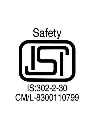 Havells Cista White Room Heater 2000 Watts With Cool Touch Body 