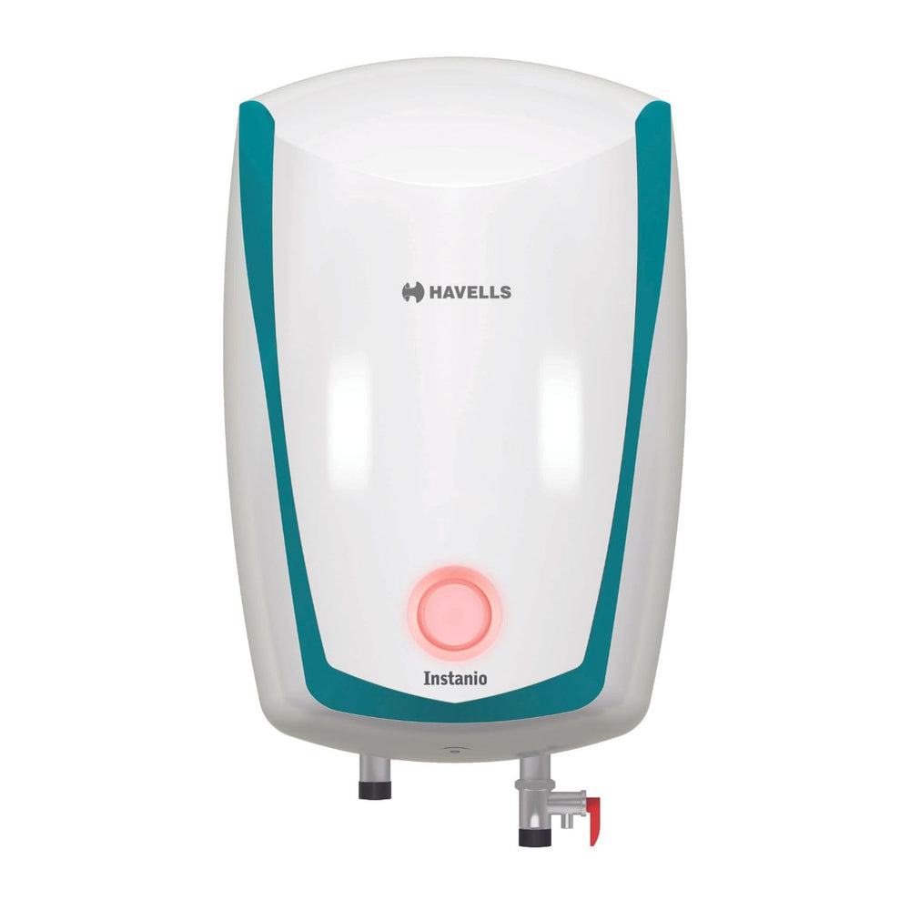 Havells Instanio 10L Storage Water Heater(Geyser)|Faster Heating|Safer to use|Saves electricity|Engineered for Hard Water|Color Changing LED Indicator|Anti Rust Tank|Mcoloy Heating Element